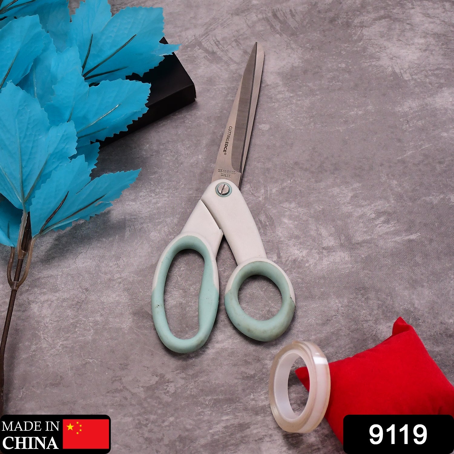9119 Multipurpose | Comfort Grip Handle and Stainless Steel Blades | Paper, Photos, Crafts (1pc) DeoDap 9119 Multipurpose | Comfort Grip Handle and Stainless Steel Blades | Paper, Photos, Crafts (1pc) DeoDap